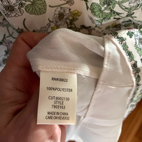 Max Studio CRMANME floral print maxi dress w smocked waist, fully lined, szS - Picture 4 of 15